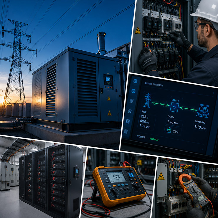 Soluções de energia para TI