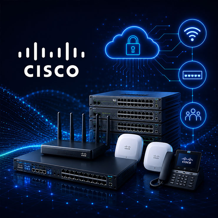 Cisco Security, Networking, Wireless e Colaboração
