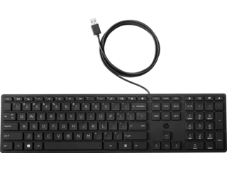 HP KBDWD BLK USB BRZL
