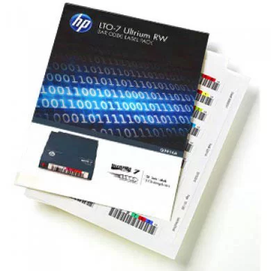 HPE LTO-7 ULTRIUM RW BAR CODE L ABEL PACK (Q2014A)