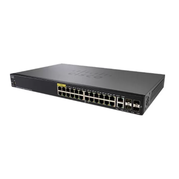 CISCO SG350-28P28-PORT GIGABIT (SG350-28P-K9-NA)