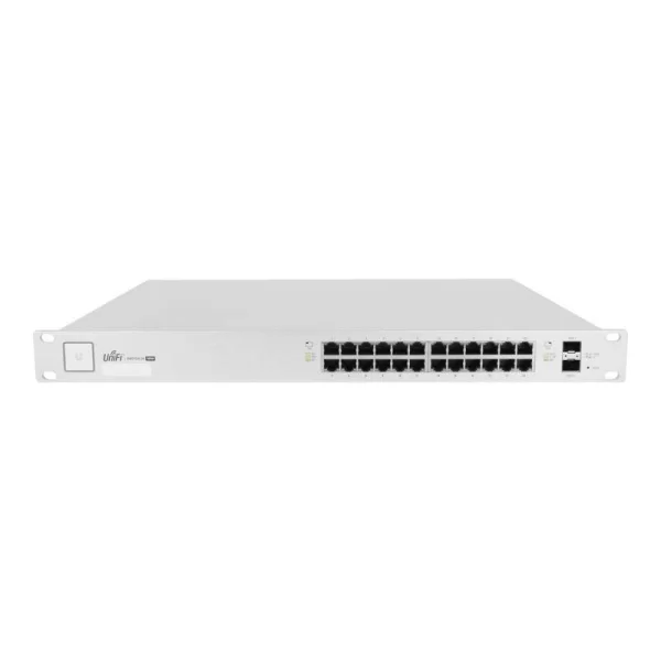 Switch UniFi Ubiquiti 24p RJ45 + 2p SFP - US-24